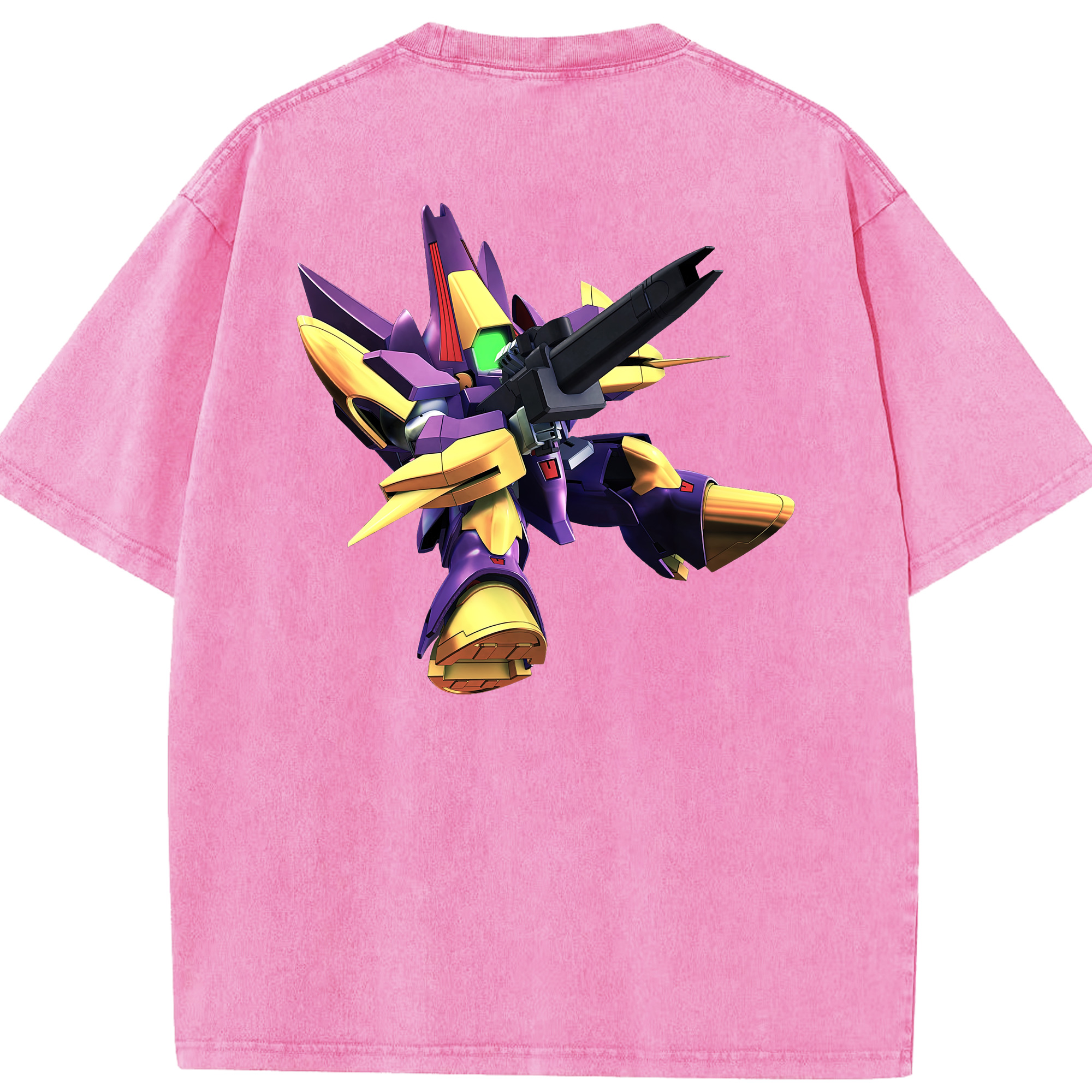 （画像用） 機動戦士ガンダム Mobile Suit Gundam 綿100% ヴィンテージ風 半袖Tシャツ（背面プリント）